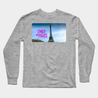 Emily in Paris Title Card Long Sleeve T-Shirt